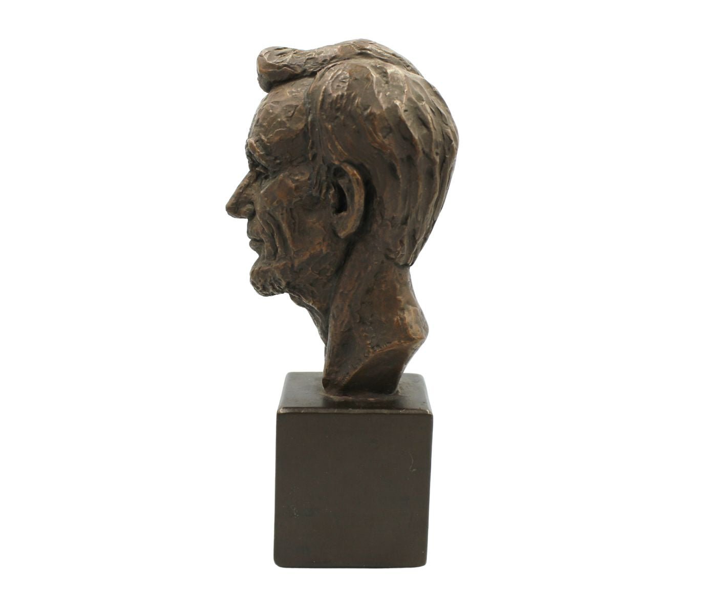 Abraham Lincoln Bust Sculpture, after Leo Cherne, Bronze Patinated Resin - The Great Republic