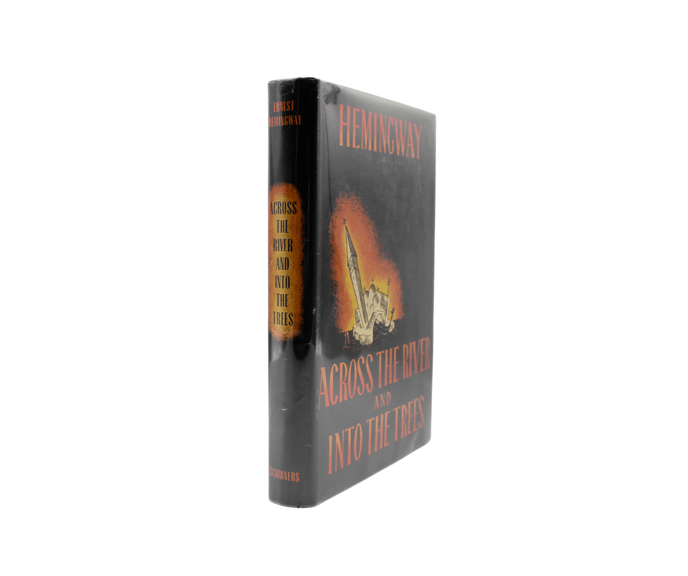Across the River and Into the Trees by Ernest Hemingway, First Edition, First Printing, in Second Issue Dust Jacket, 1950 - The Great Republic