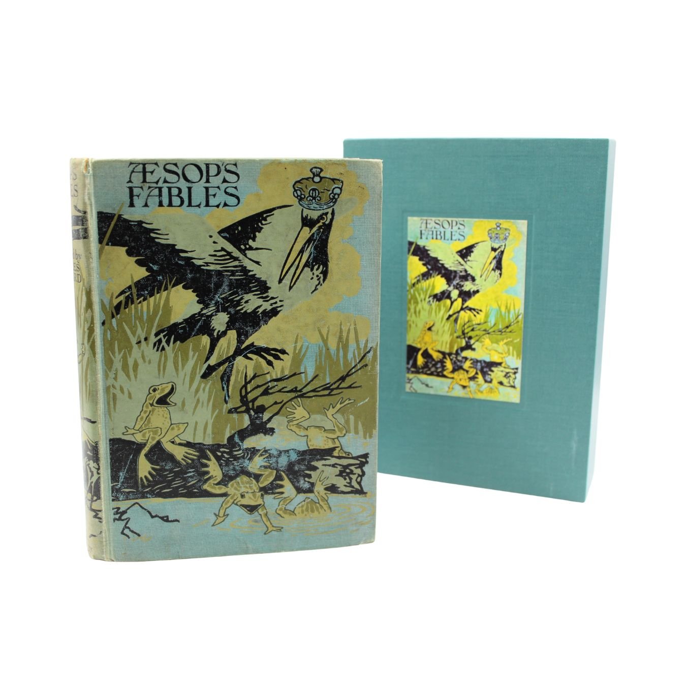 Aesop's Fables, Illustrated by Charles Folkard, 1916 - The Great Republic