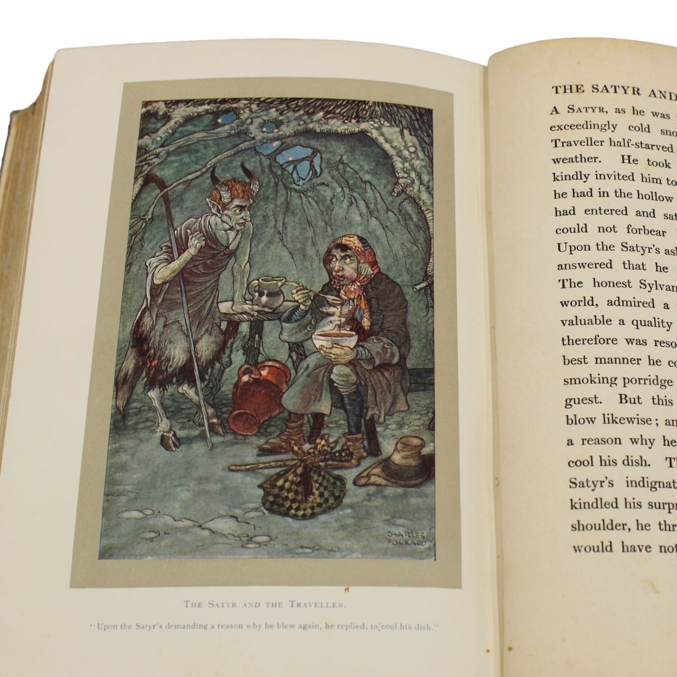 Aesop's Fables, Illustrated by Charles Folkard, 1916 - The Great Republic