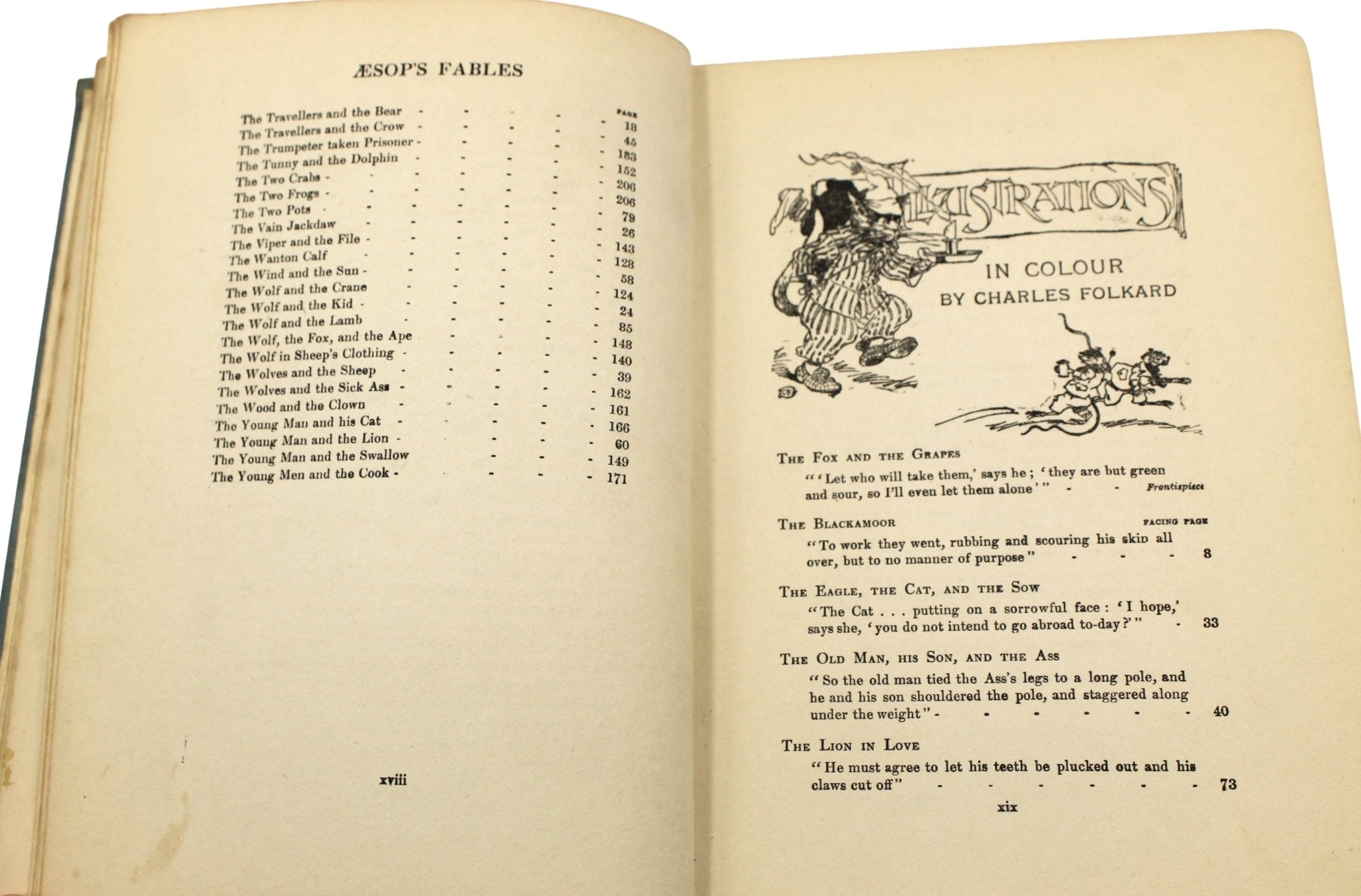 Aesop's Fables, Illustrated by Charles Folkard, 1916 - The Great Republic