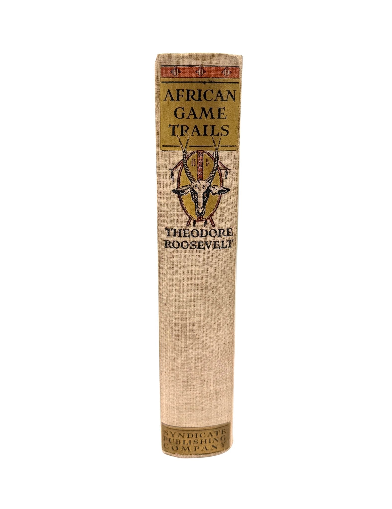 African Game Trails by Theodore Roosevelt, Scarce Syndicate Publishing Company Edition, 1910 - The Great Republic