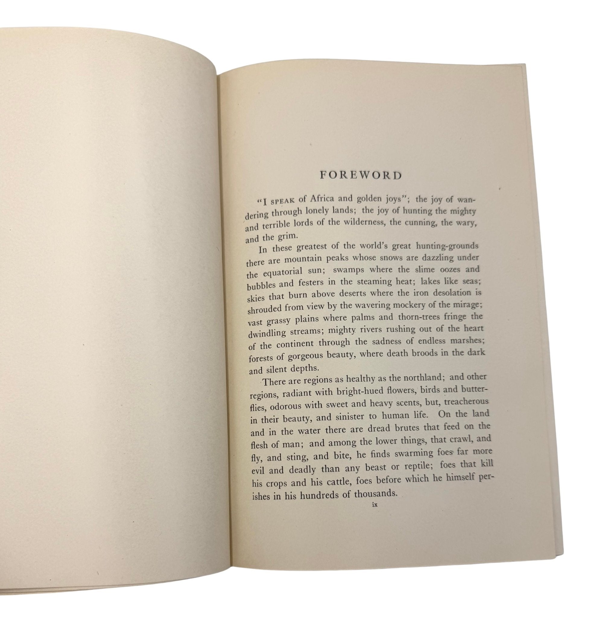 African Game Trails by Theodore Roosevelt, Scarce Syndicate Publishing Company Edition, 1910 - The Great Republic