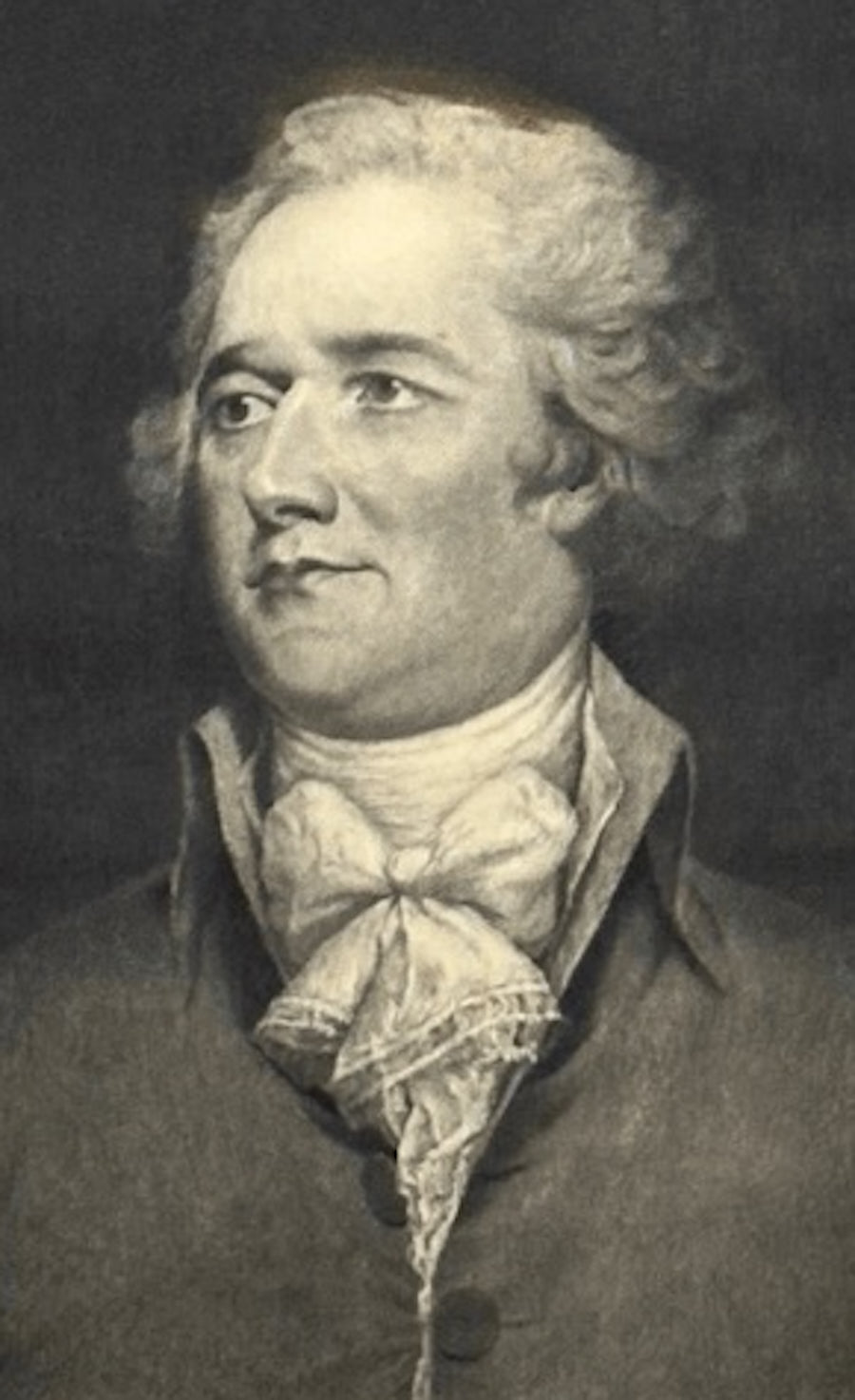 Alexander Hamilton Etching by Jacques Reich, published by G.P. Putnam, 1904 - The Great Republic