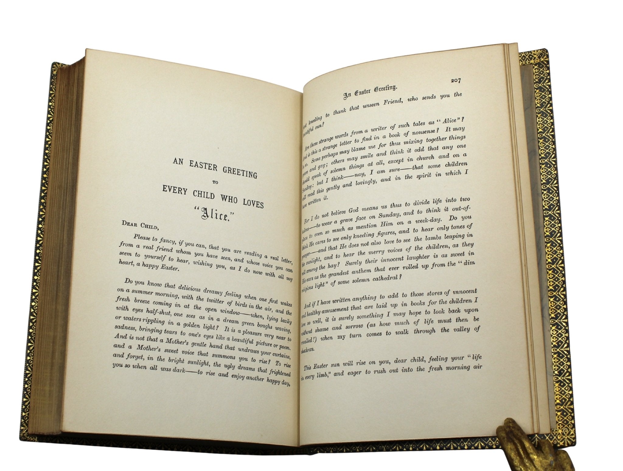 Alice's Adventures in Wonderland [and] Through the Looking - Glass and What Alice Found There by Lewis Carroll, Illustrated by John Tenniel, Bound Together in One Volume, 1927, 1932 - The Great Republic
