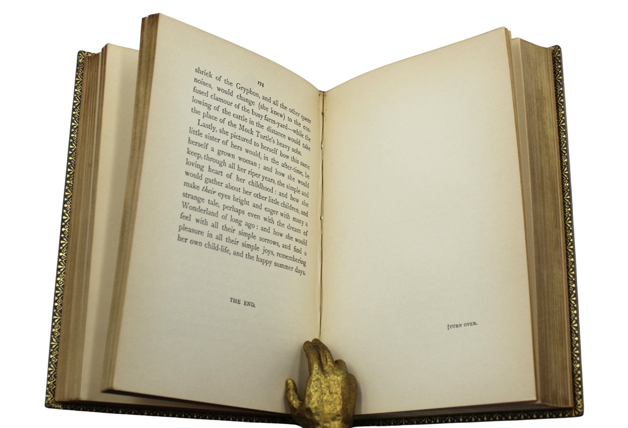 Alice's Adventures in Wonderland [and] Through the Looking - Glass and What Alice Found There by Lewis Carroll, Illustrated by John Tenniel, Bound Together in One Volume, 1927, 1932 - The Great Republic