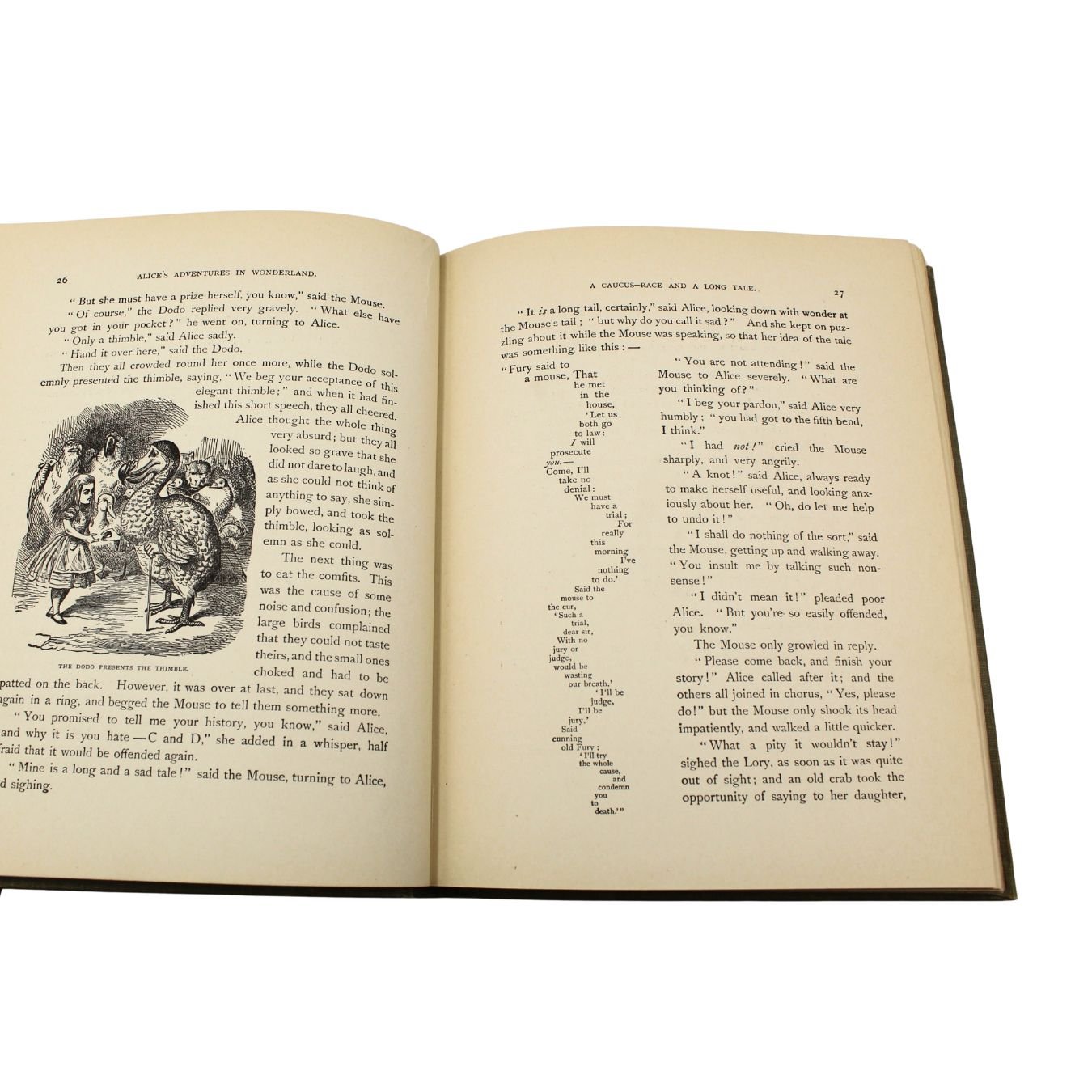 Alice's Adventures in Wonderland [and] Through the Looking - Glass by Lewis Carroll, Illustrated by John Tenniel, 1898 - The Great Republic