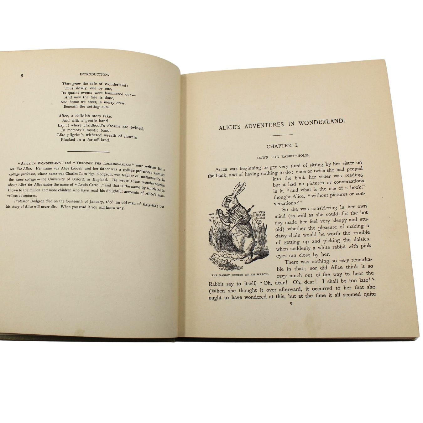 Alice's Adventures in Wonderland [and] Through the Looking - Glass by Lewis Carroll, Illustrated by John Tenniel, 1898 - The Great Republic