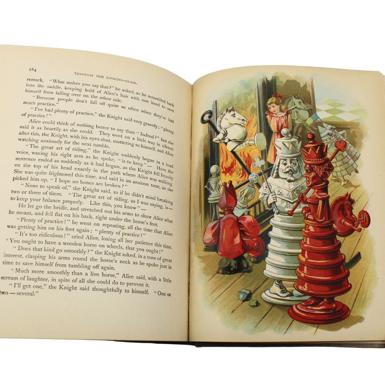 Alice's Adventures in Wonderland [and] Through the Looking - Glass by Lewis Carroll, Illustrated by John Tenniel, 1898 - The Great Republic