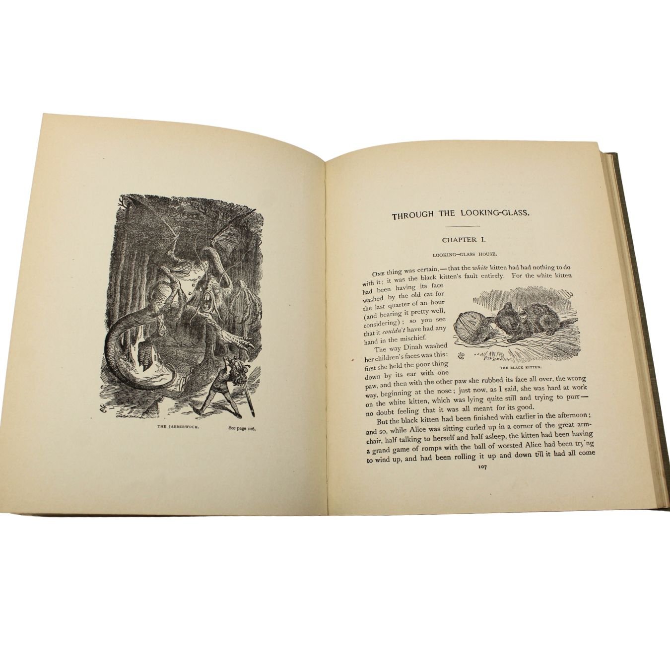 Alice's Adventures in Wonderland [and] Through the Looking - Glass by Lewis Carroll, Illustrated by John Tenniel, 1898 - The Great Republic