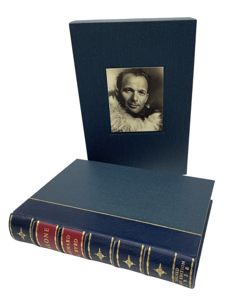 Alone, Signed by Richard E. Byrd, First Edition, Second Impression, 1938 - The Great Republic