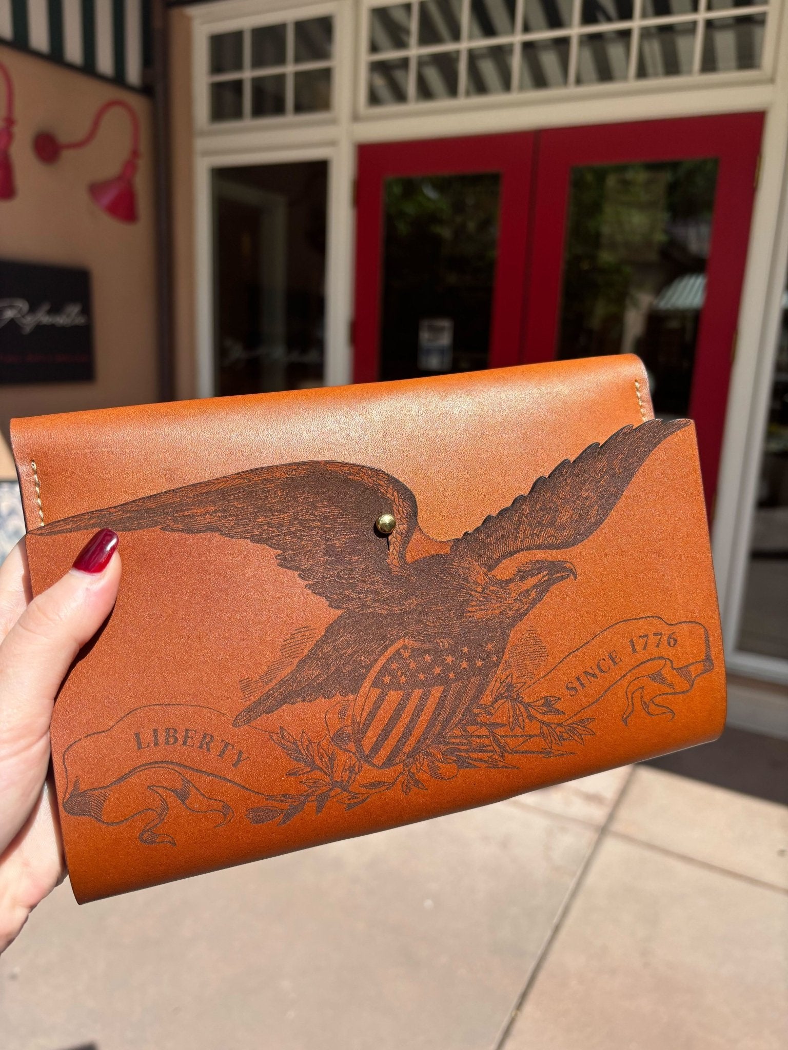 American Eagle Refillable Leather Journal - The Great Republic