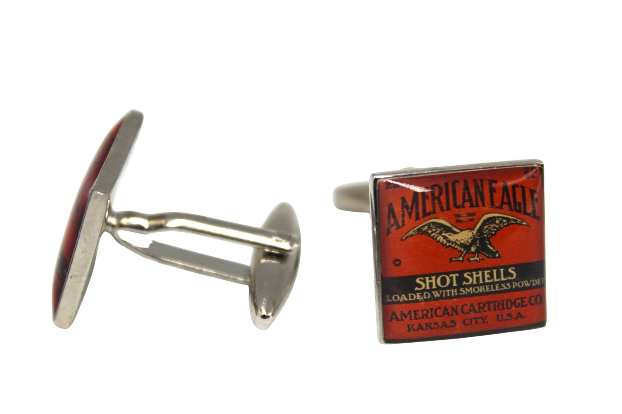 American Eagle Shot Shells Cufflinks - The Great Republic