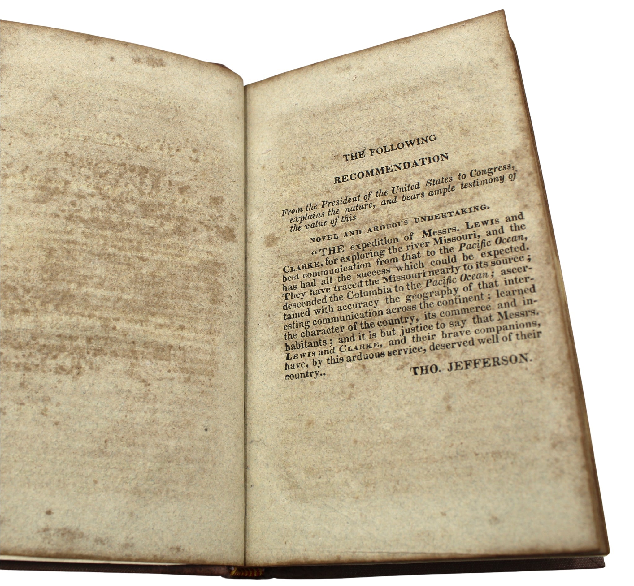 An Interesting Account of the Voyages and Travels of Captains Lewis and Clarke by William Fisher, 1813 - The Great Republic