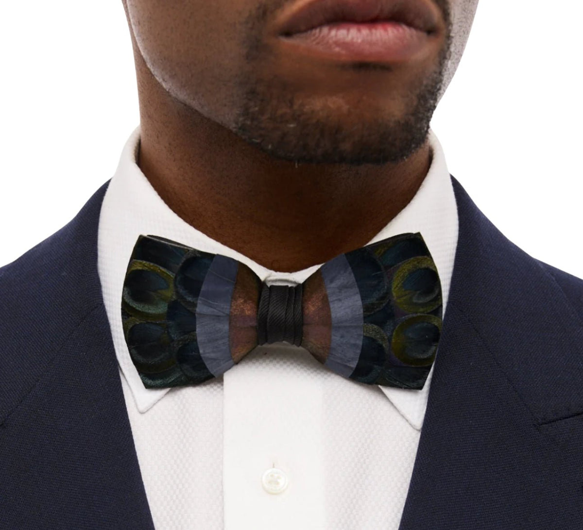 Anish Feather Bowtie - The Great Republic