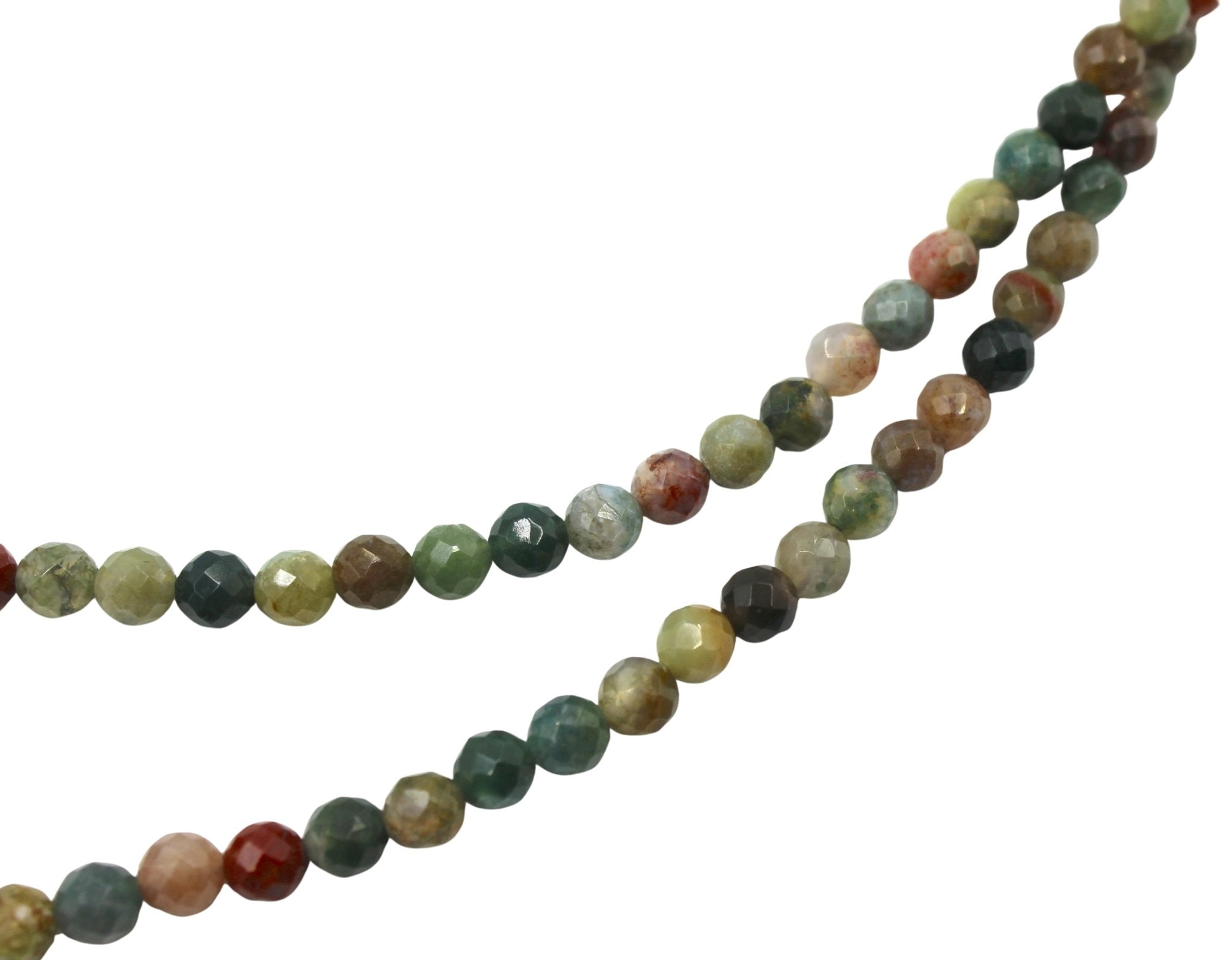 Antique Belgian Bronze Draft Horse Medal on Faceted Multi Stone Beaded Necklace - The Great Republic