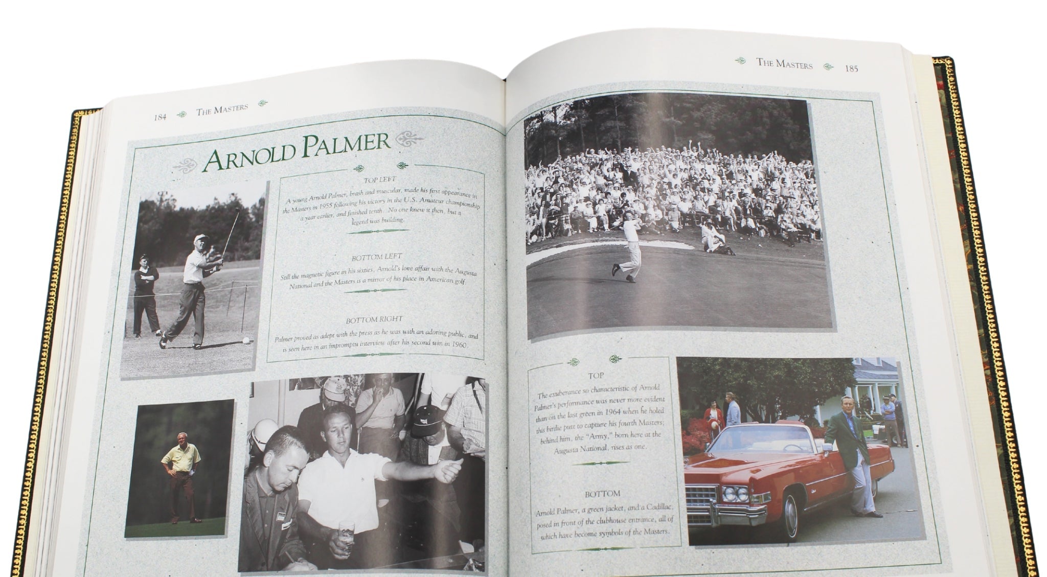 Augusta National & The Masters: A Photographer's Scrapbook by Frank Christian with Cal Brown, Signed by Christian, Limited Edition, Binder's Copy, 1996 - The Great Republic