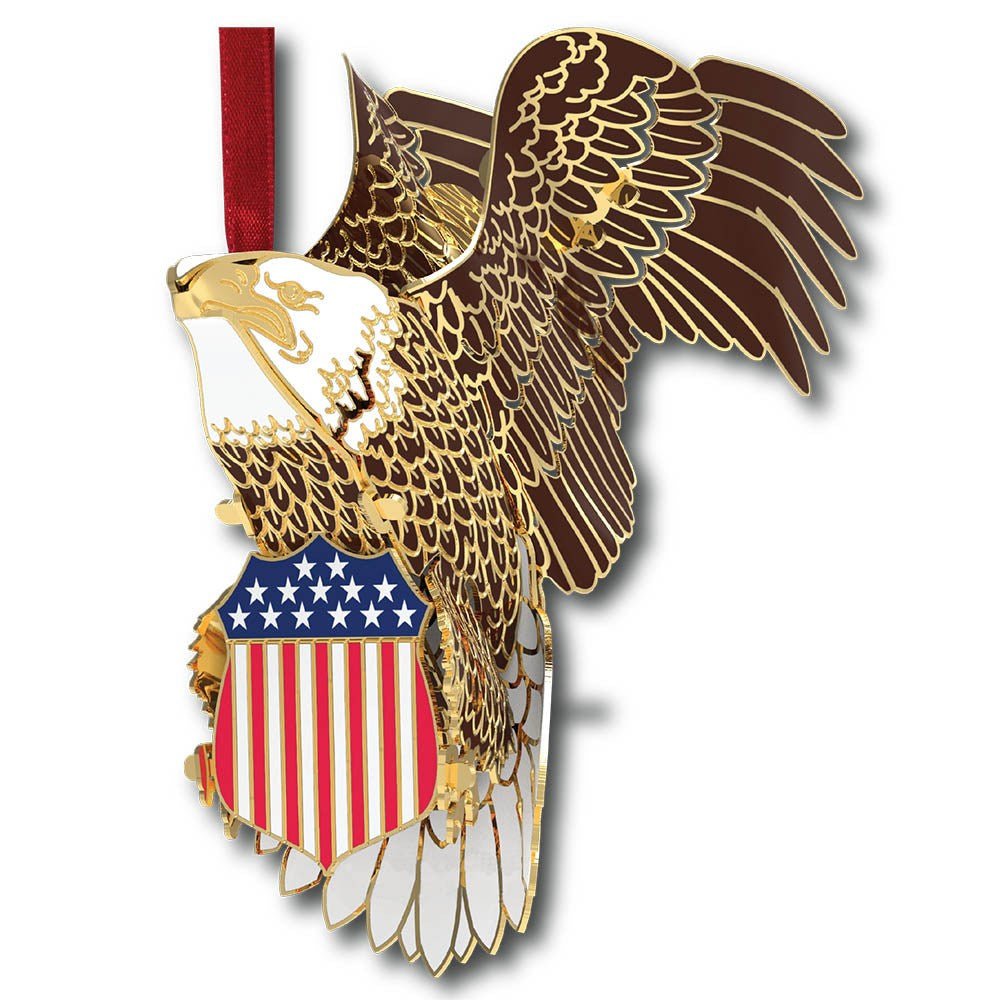 Bald Eagle Holiday Ornament - The Great Republic