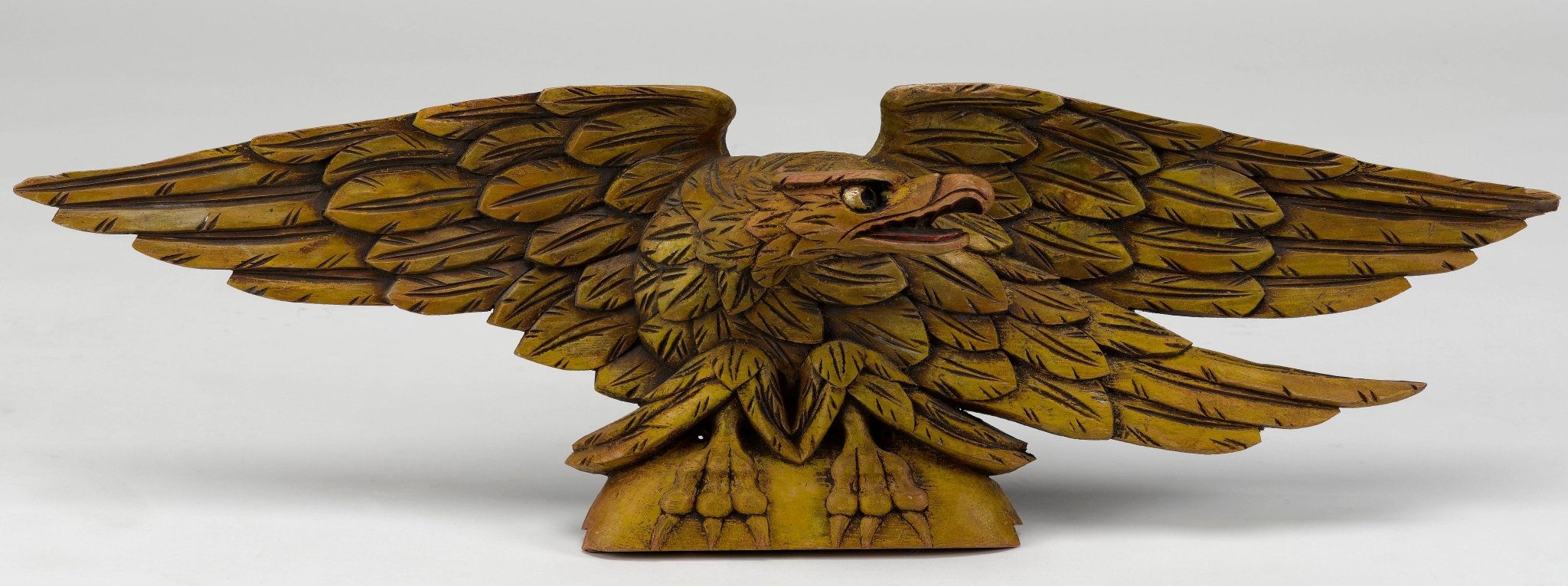 Bellamy Style Hand - Carved New England Pine Eagle, Mid - 20th Century - The Great Republic