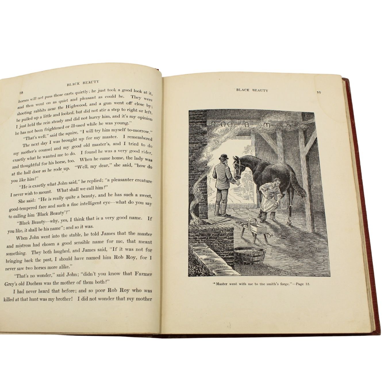 Black Beauty: The Autobiography of a Horse, by Anna Sewell, Illustrated, [n.d.] - The Great Republic