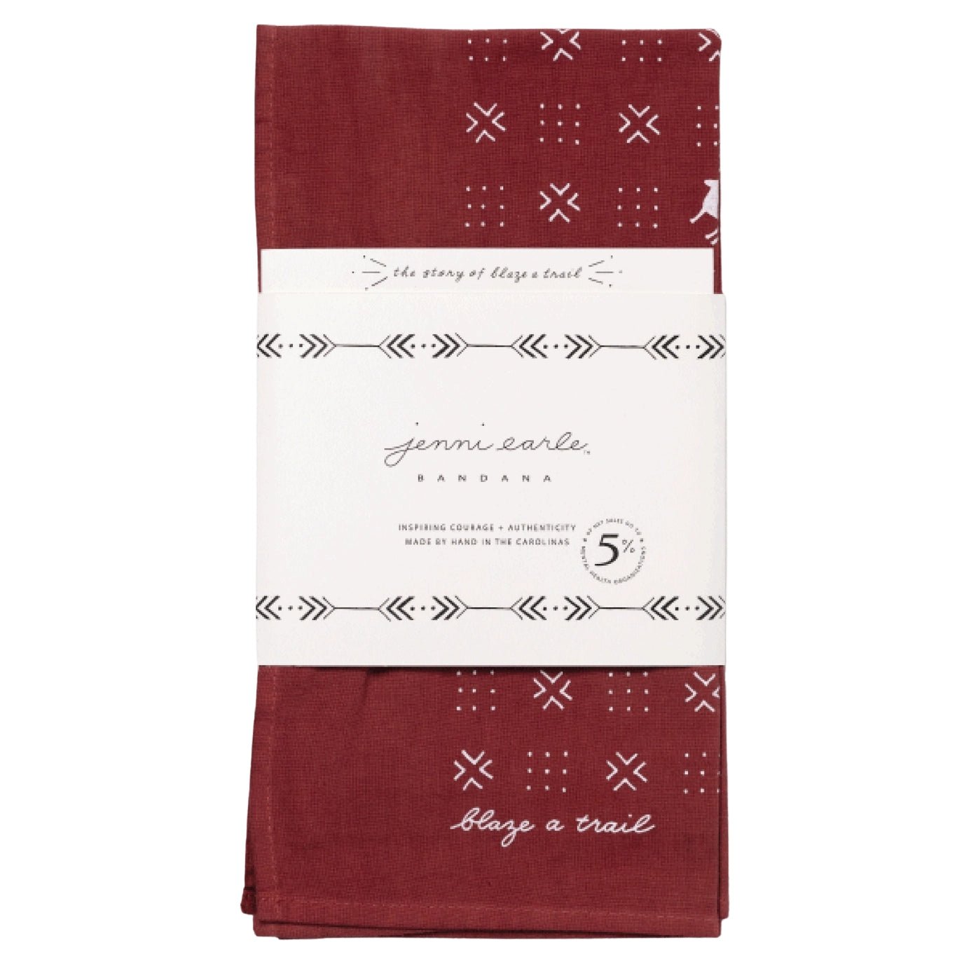 "Blaze A Trail" Heritage Bandana - The Great Republic