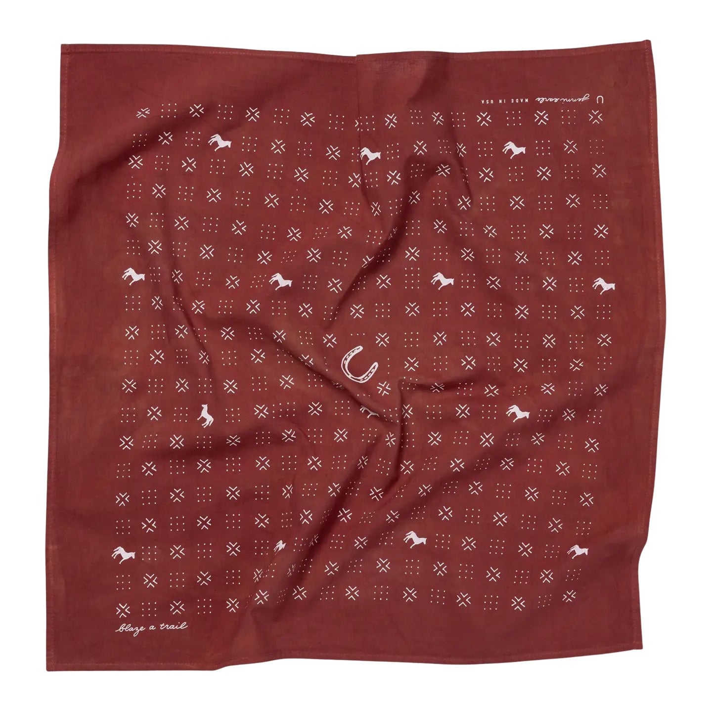 "Blaze A Trail" Heritage Bandana - The Great Republic