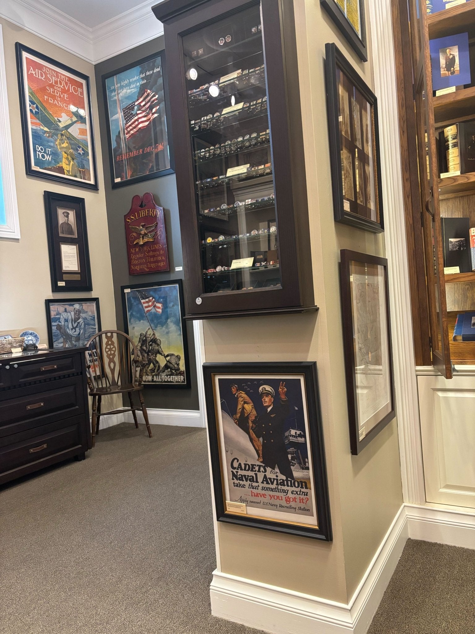 "Cadets for Naval Aviation take that something extra...have you got it?" Vintage US Navy Recruiting Station Poster by McClelland Barclay - The Great Republic