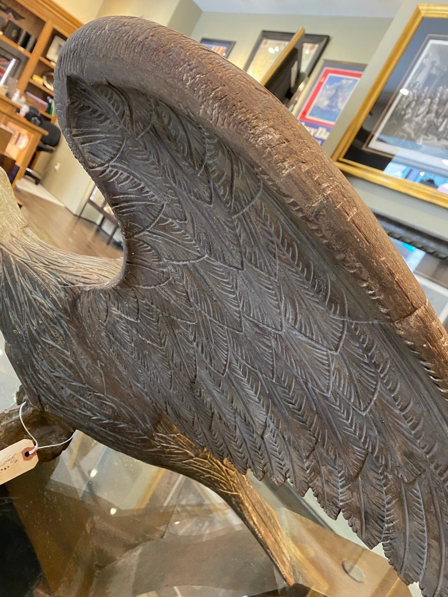 Carved Spread Wing Eagle - The Great Republic
