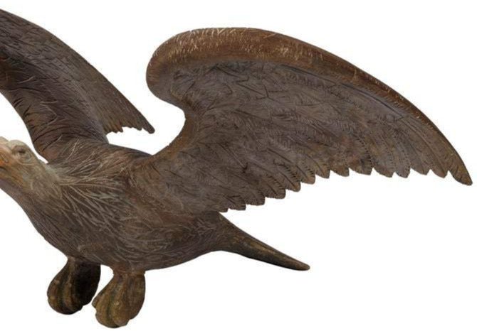Carved Spread Wing Eagle - The Great Republic