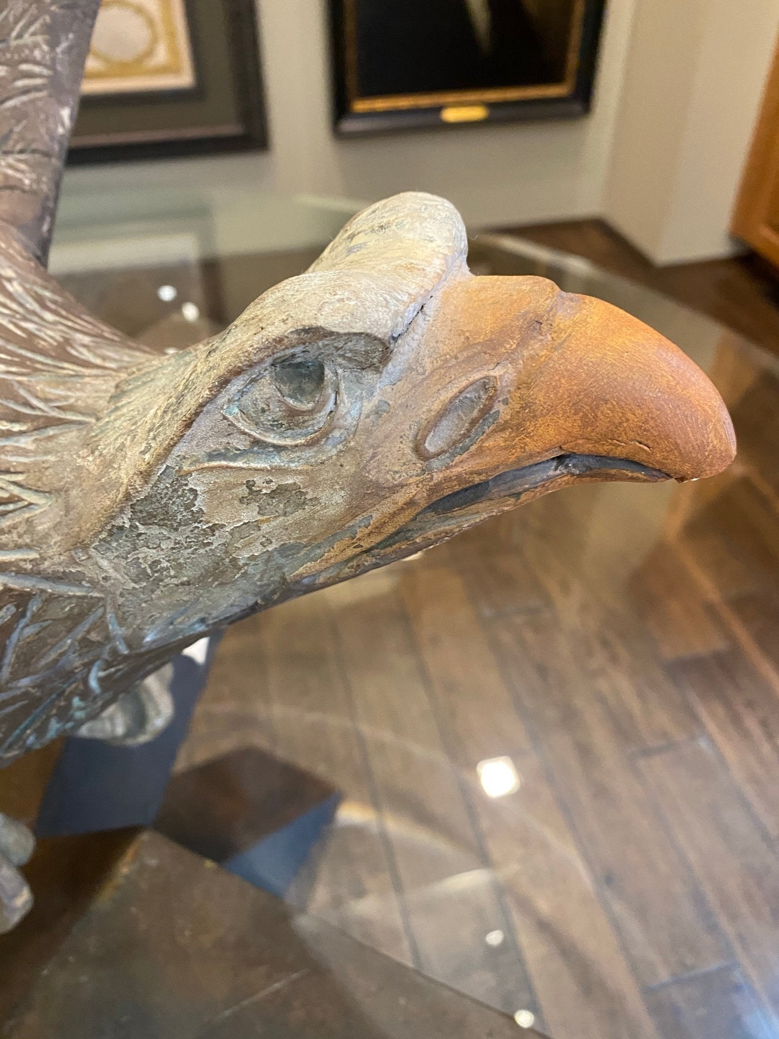 Carved Spread Wing Eagle - The Great Republic
