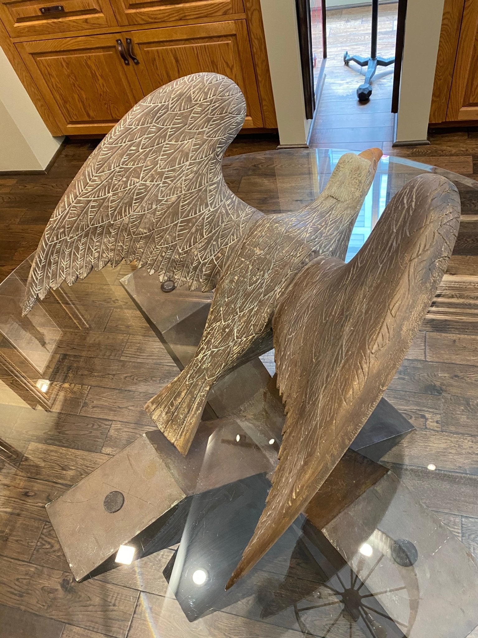 Carved Spread Wing Eagle - The Great Republic