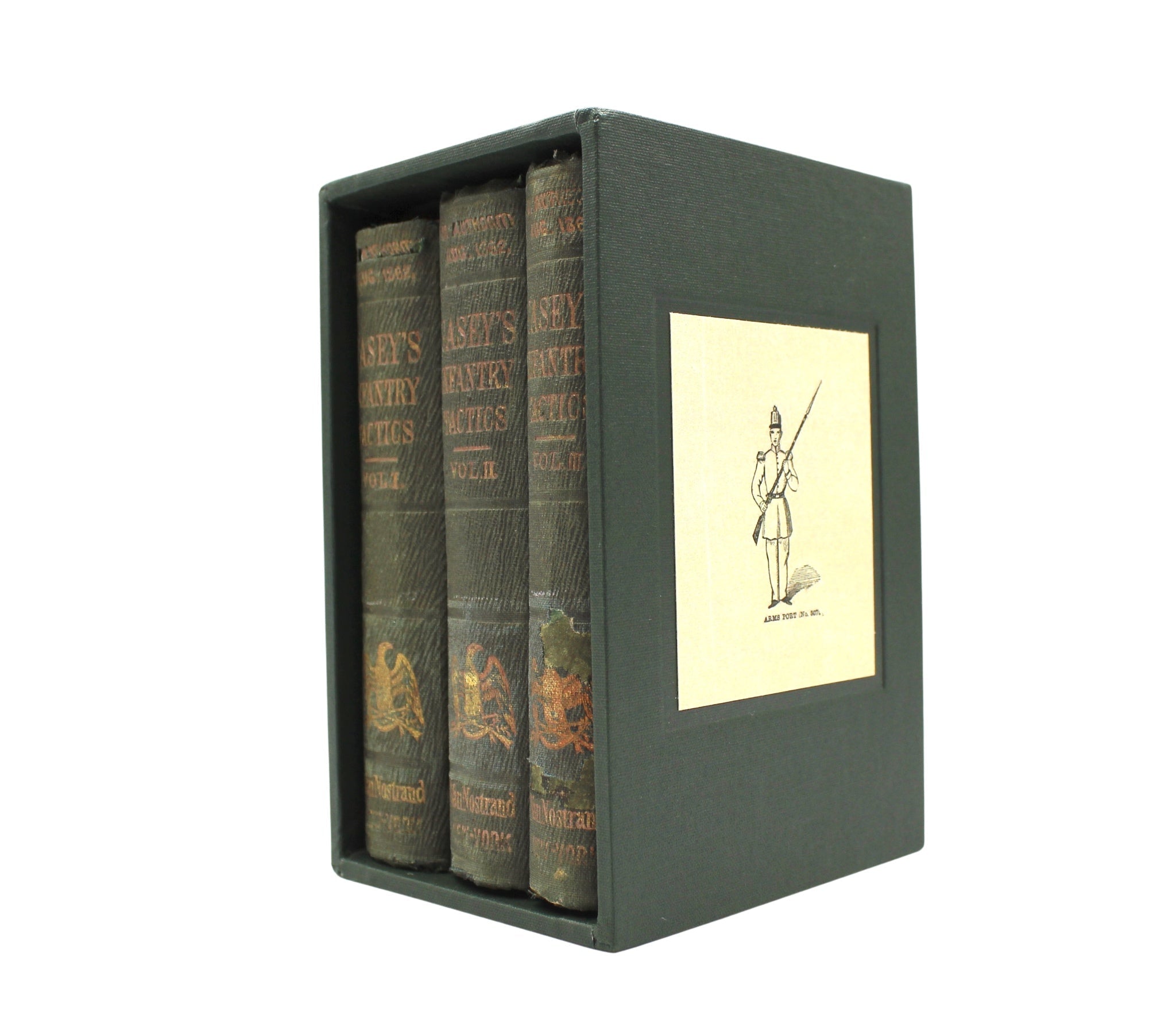 Casey's Infantry Tactics by Brig. Gen. Silas Casey, Three Volume Set, 1862 - The Great Republic