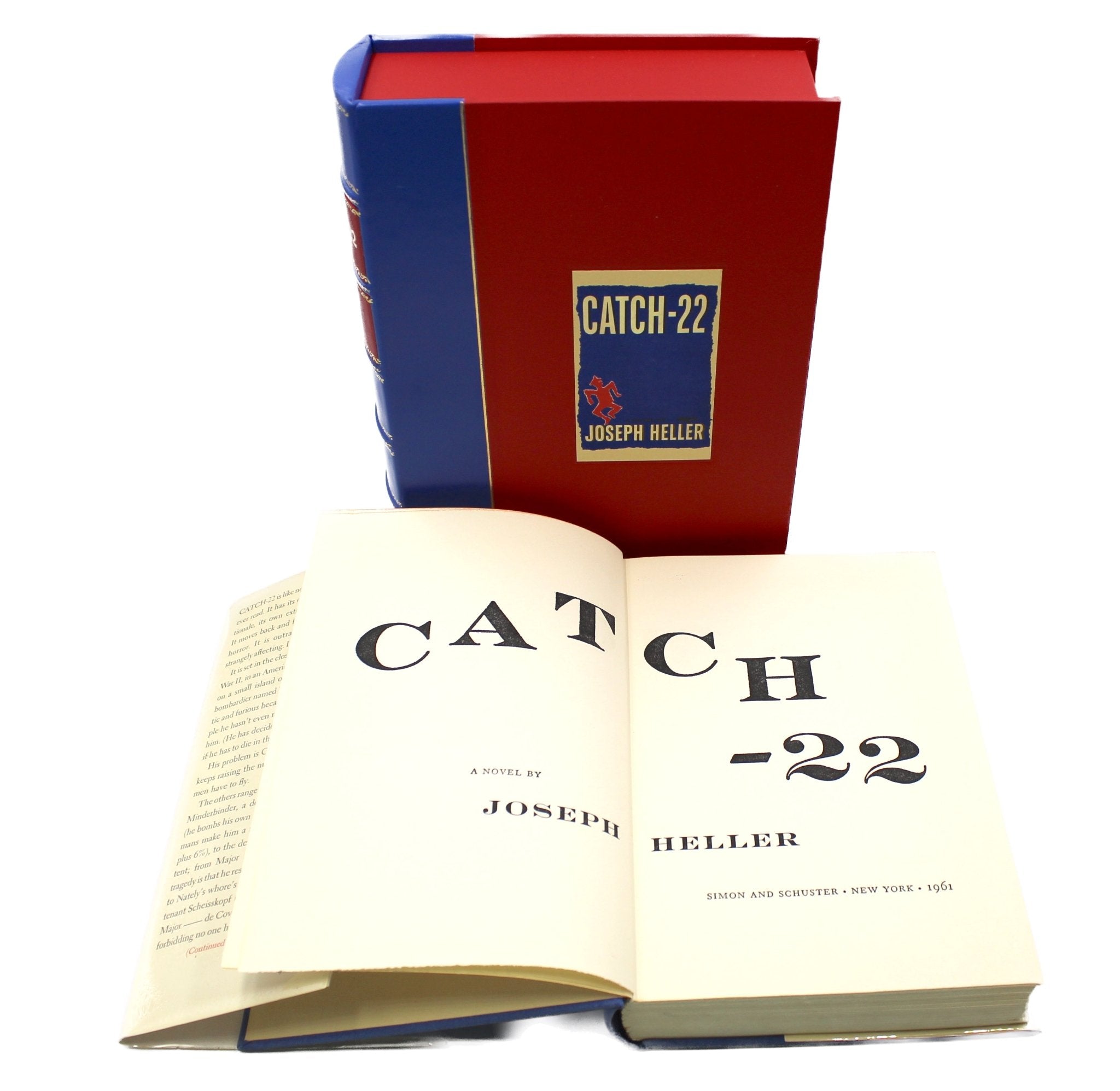 Catch - 22 by Joseph Heller, First Edition, First Printing, in Original Dust Jacket, 1961 - The Great Republic