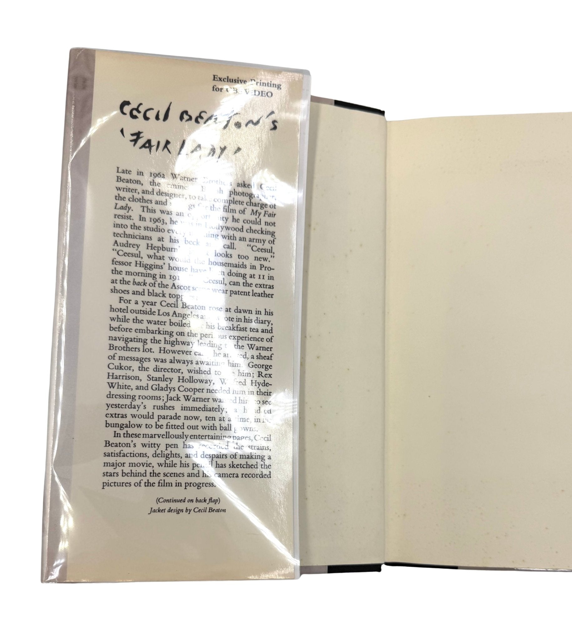Cecil Beaton's Fair Lady by Cecil Beaton, First Edition Thus, in Original Dust Jacket, 1964 - The Great Republic