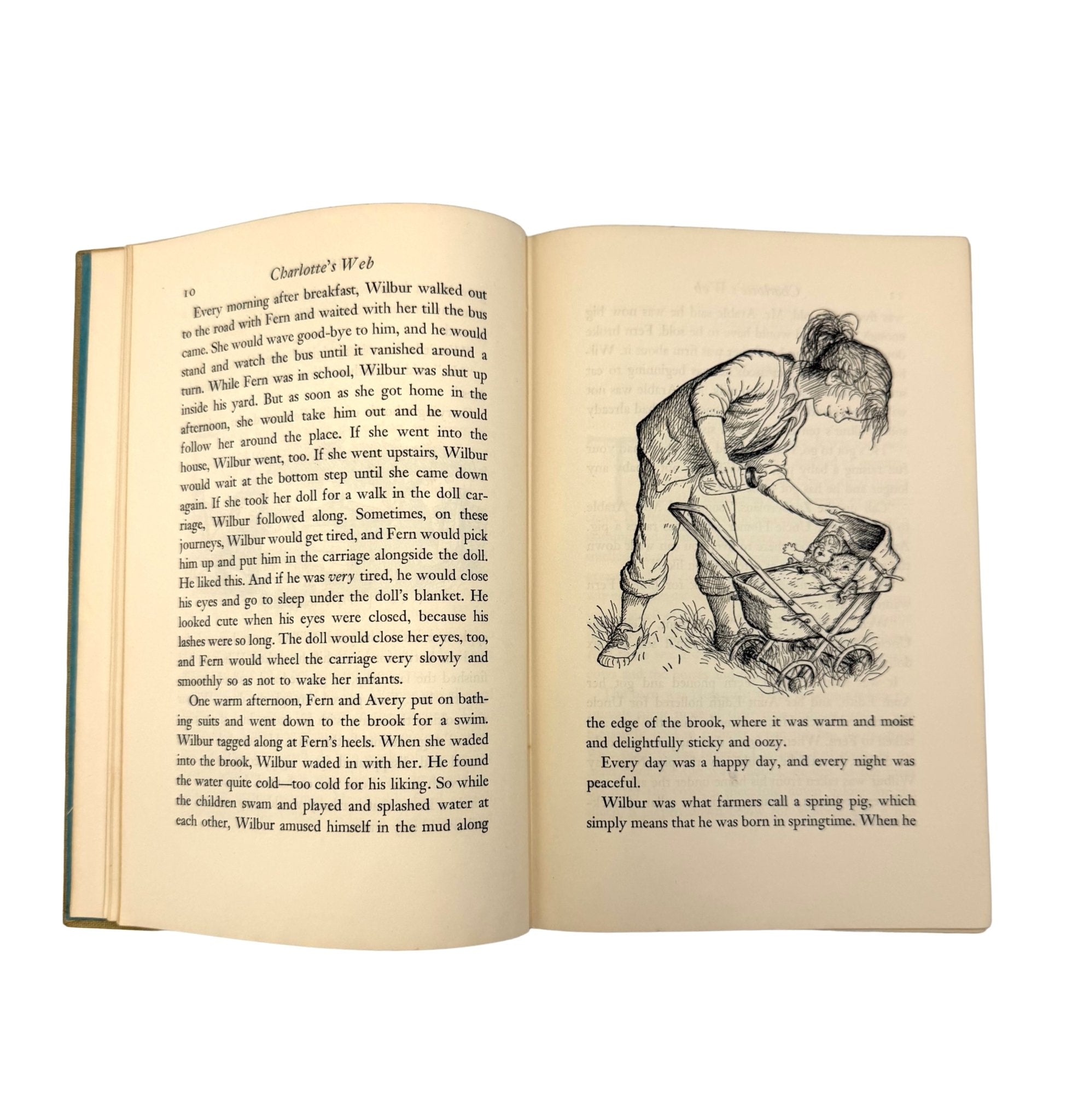 Charlotte's Web by E.B. White, First Edition, First Printing, in Original Dust Jacket, 1952 - The Great Republic