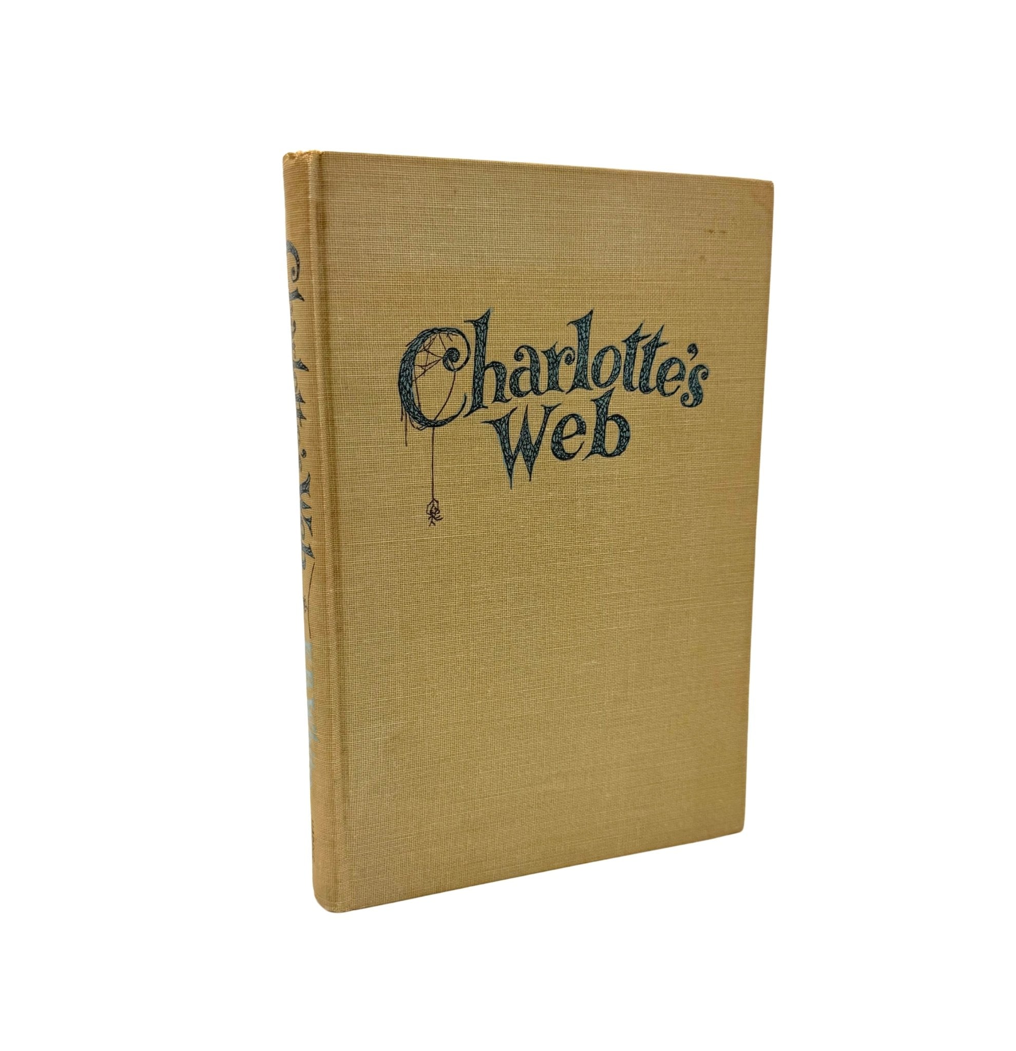 Charlotte's Web by E.B. White, First Edition, First Printing, in Original Dust Jacket, 1952 - The Great Republic