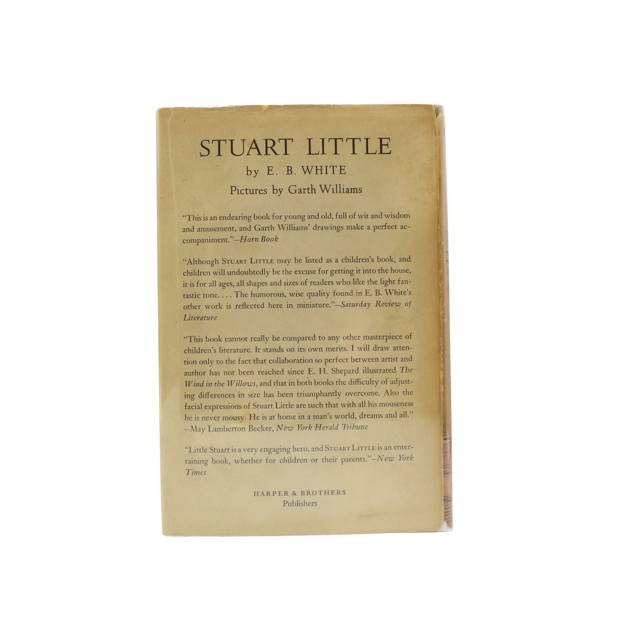 Charlotte's Web by E.B. White, First Edition, First Printing, in Original Dust Jacket, 1952 - The Great Republic