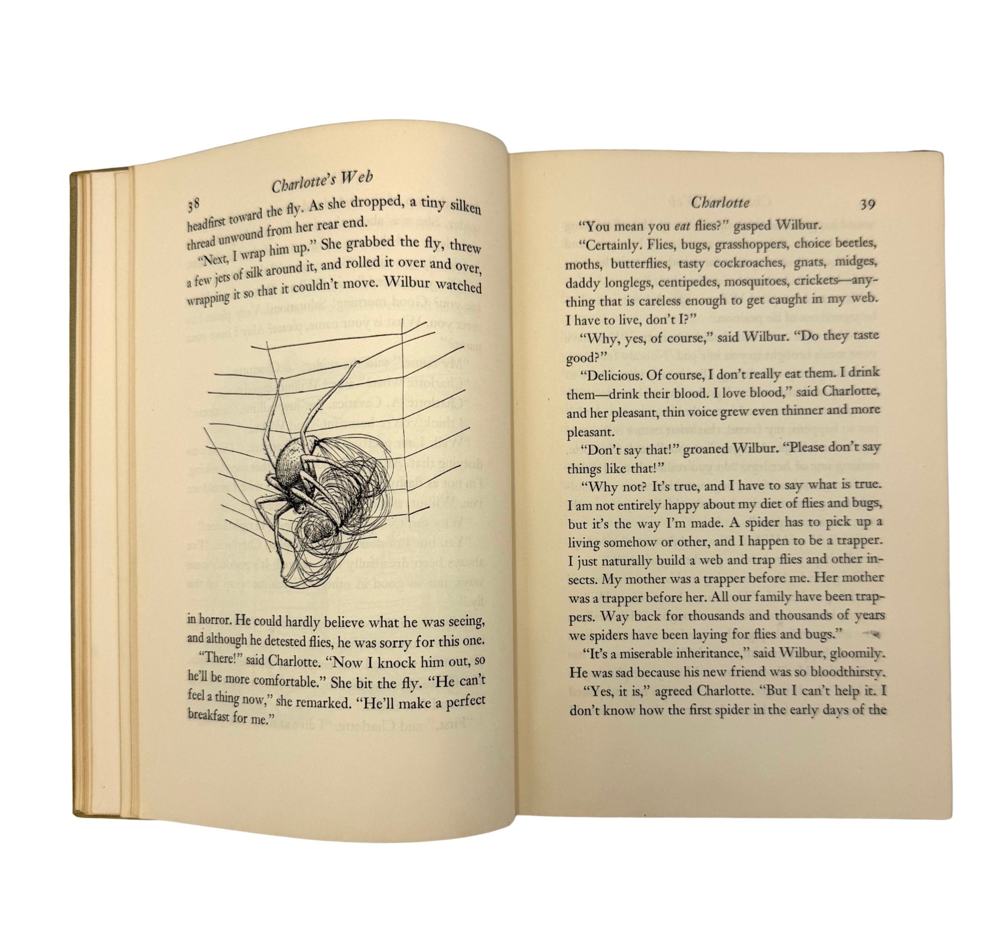 Charlotte's Web by E.B. White, First Edition, First Printing, in Original Dust Jacket, 1952 - The Great Republic