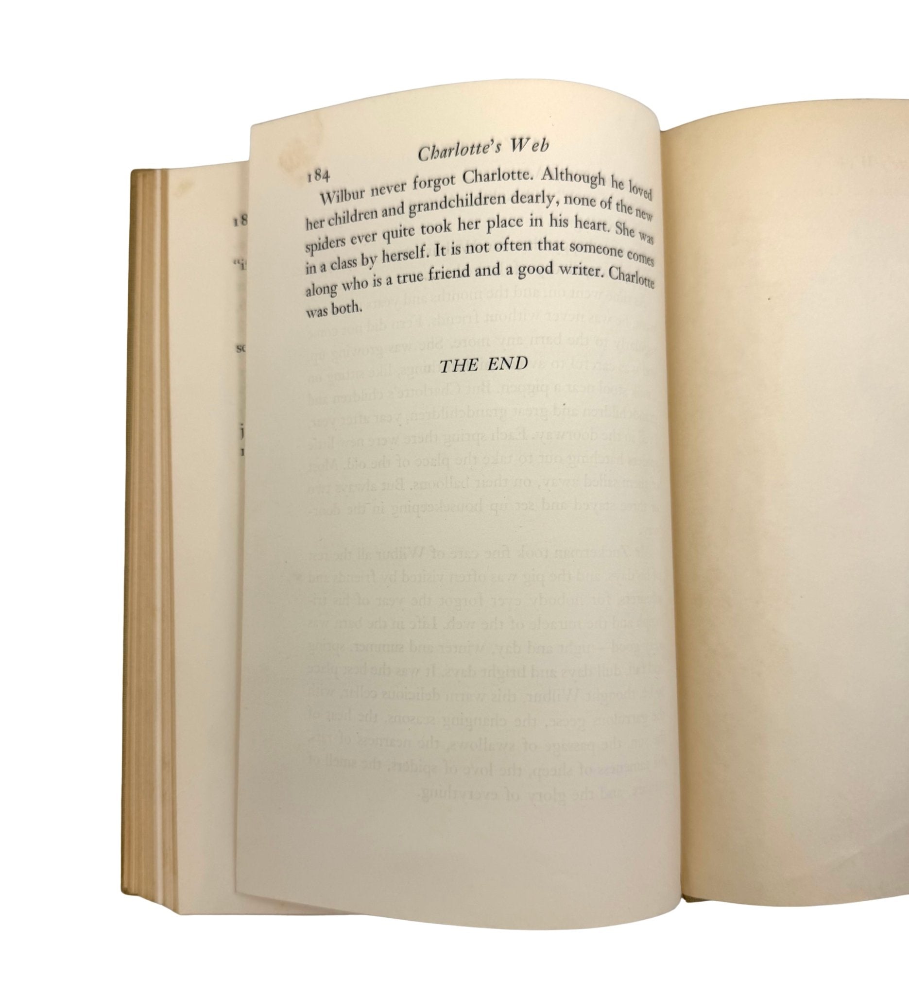 Charlotte's Web by E.B. White, First Edition, First Printing, in Original Dust Jacket, 1952 - The Great Republic