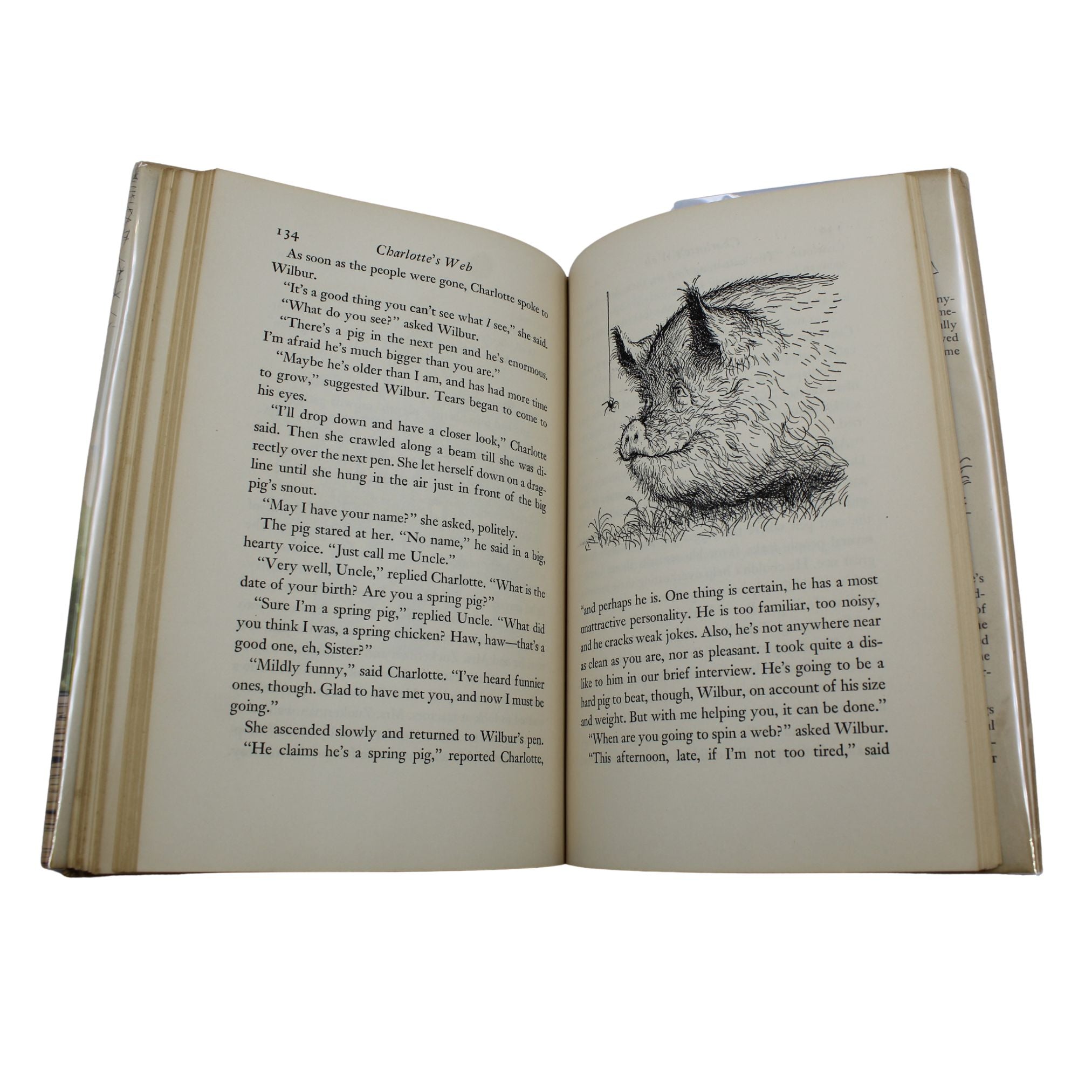 Charlotte's Web by E.B. White, First Edition, First Printing, in Original Dust Jacket, 1952 - The Great Republic