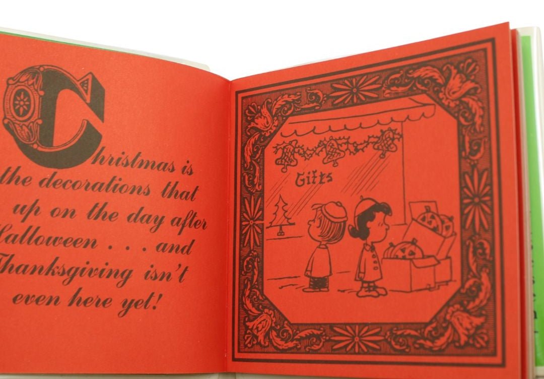 Christmas is Together - Time by Charles M. Schulz, First Edition, in Original Dust Jacket, 1964 - The Great Republic