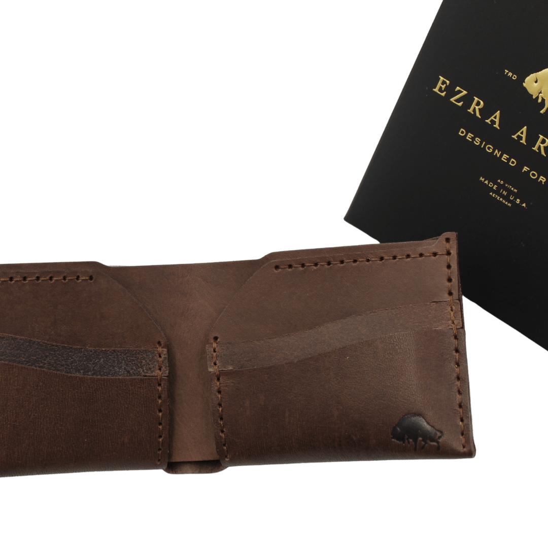 Classic Bifold Wallet No. 6 in Malbec - The Great Republic
