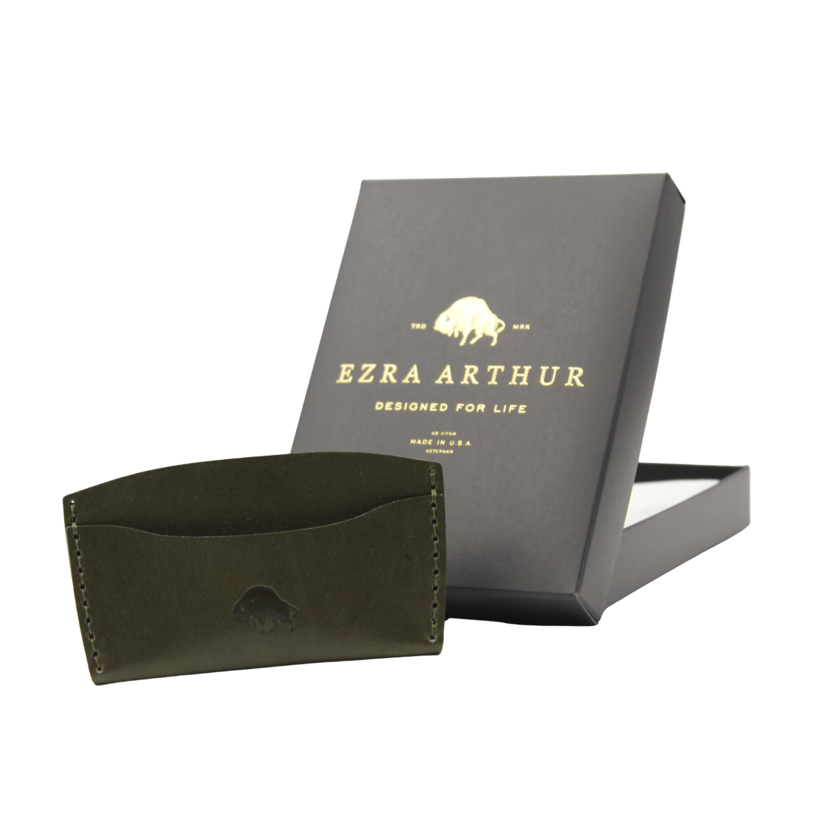 Classic Cardholder Wallet in Green - The Great Republic