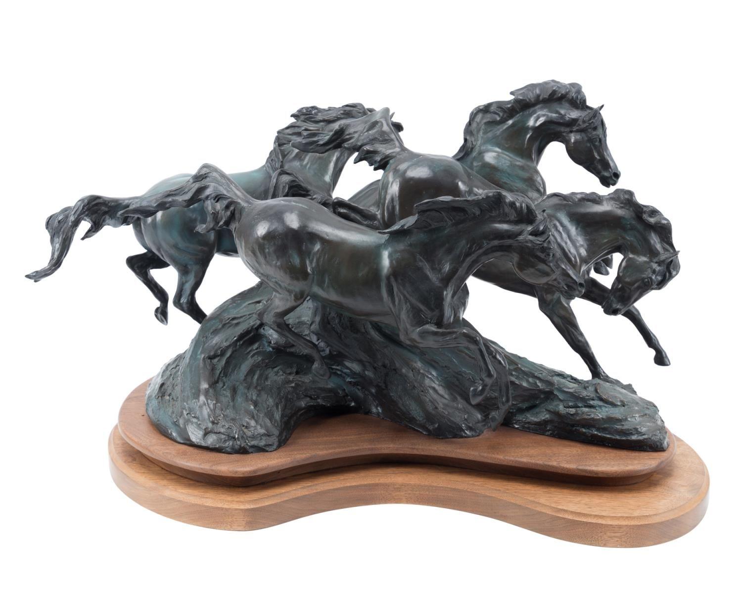 "Come Forth A Dream" Bronze Sculpture by Veryl Goodnight, Ed. 19/25, 1987 - The Great Republic