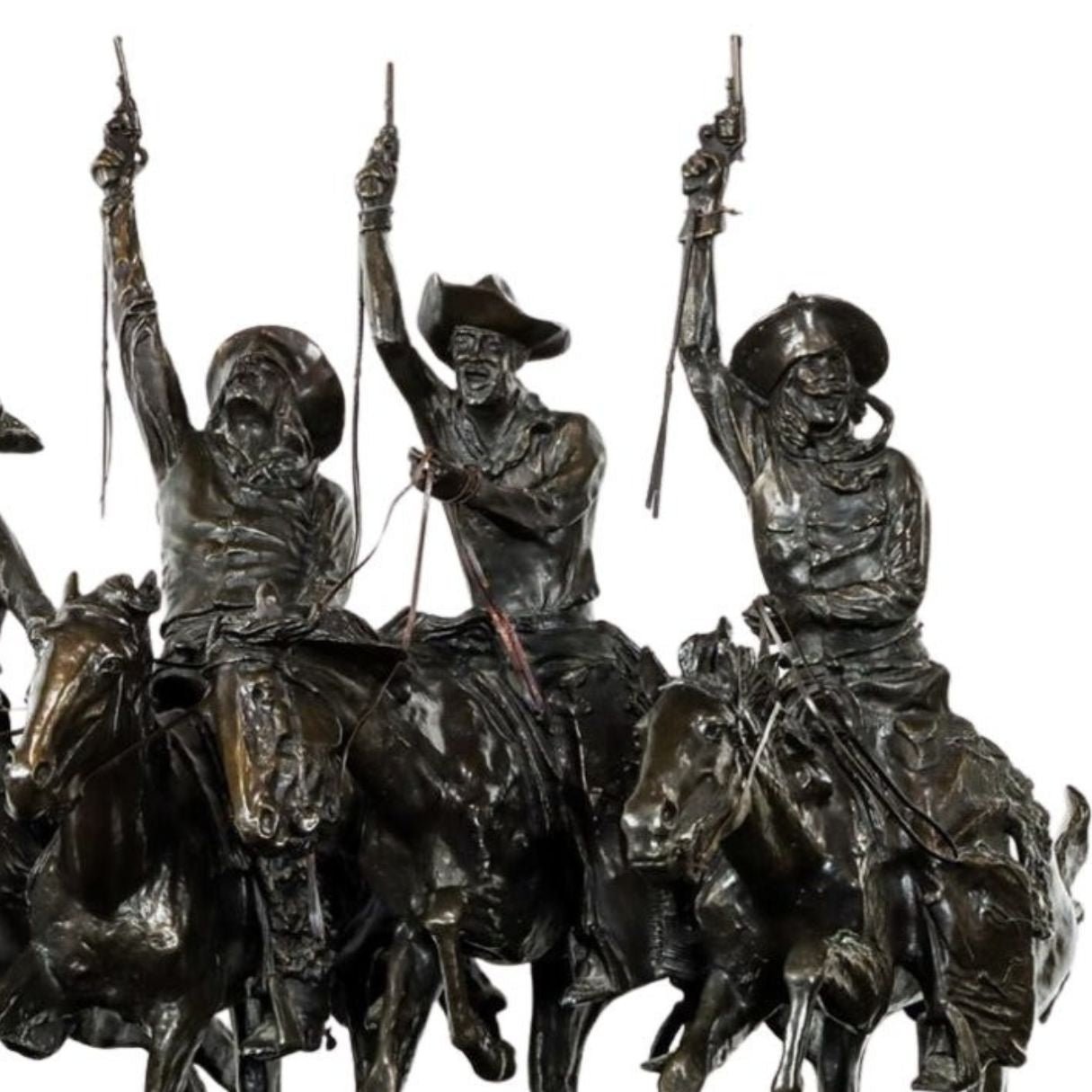 "Coming Through the Rye" Bronze Sculpture, after Frederic Remington - The Great Republic