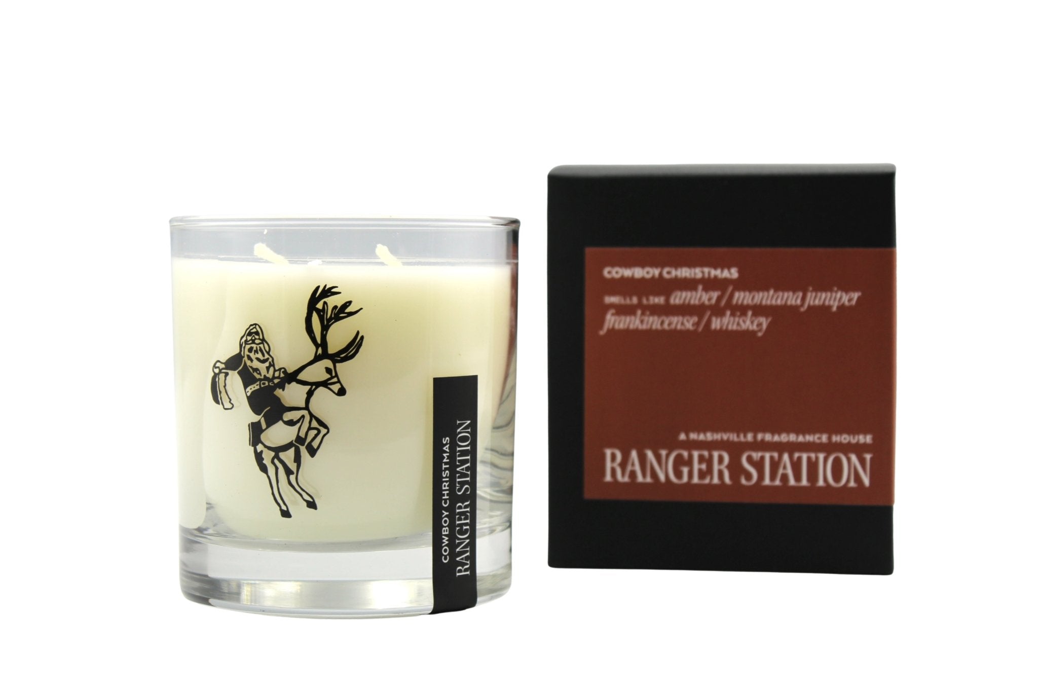 Cowboy Christmas Candle - The Great Republic