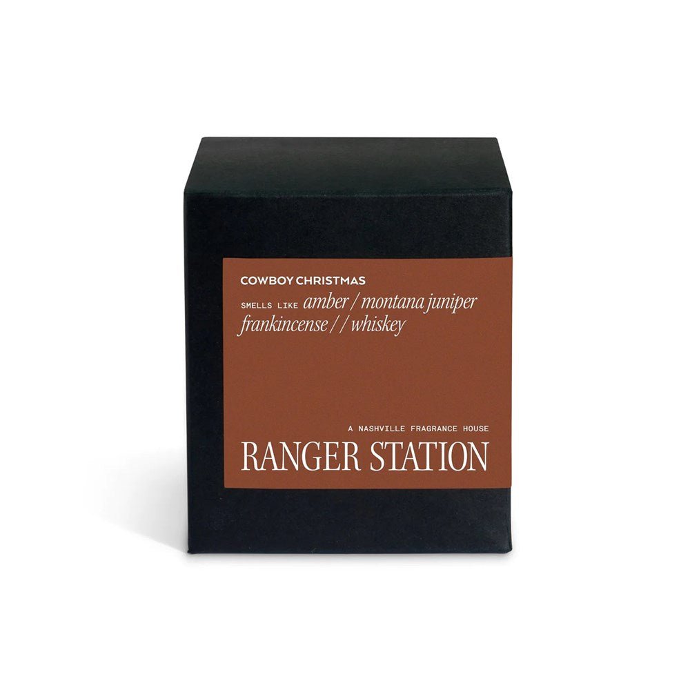 Cowboy Christmas Candle - The Great Republic