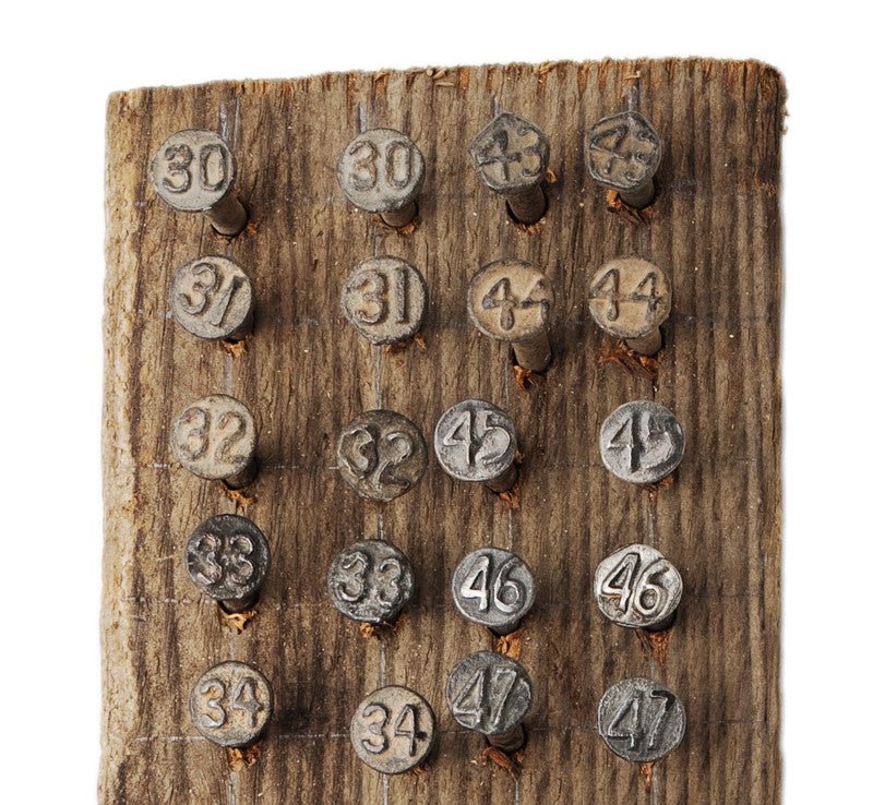 Date Nail Cufflinks - The Great Republic