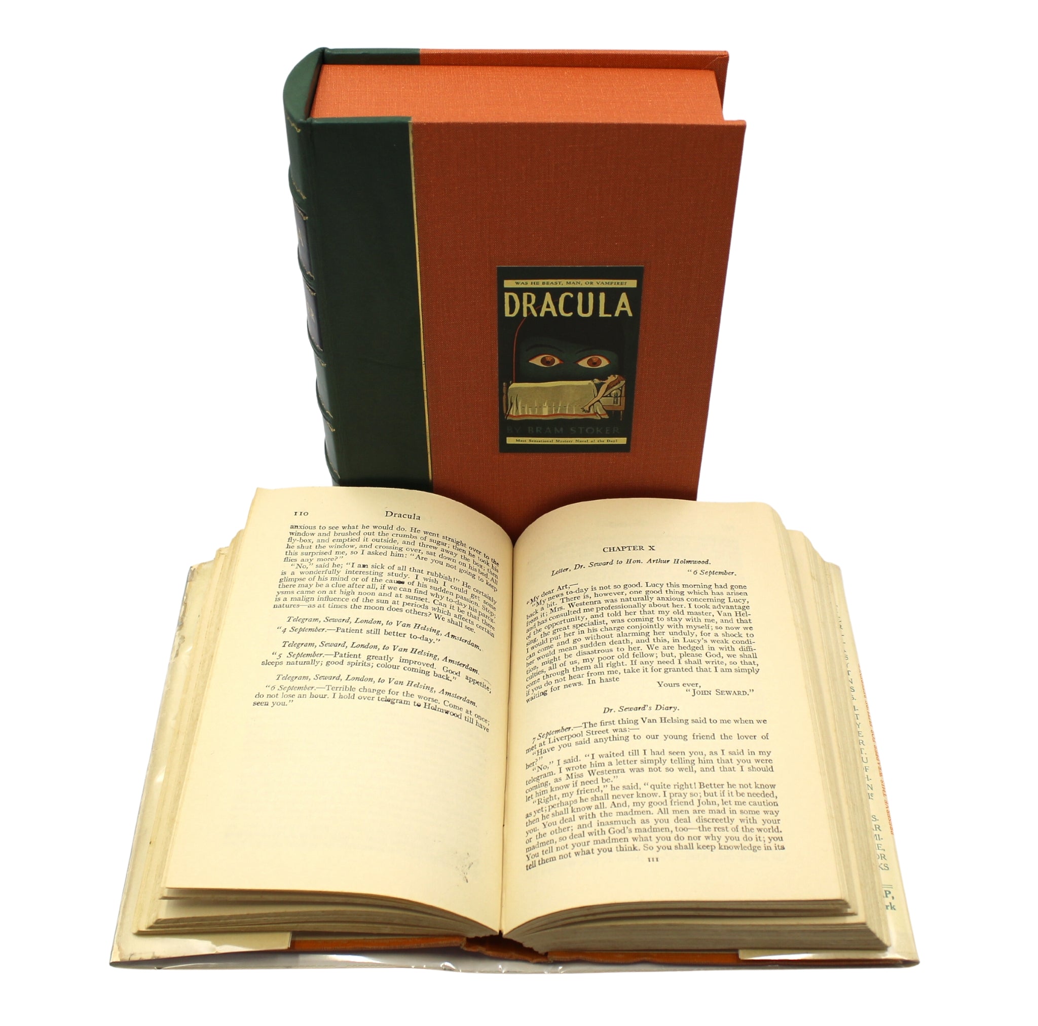 Dracula by Bram Stoker, First Grosset & Dunlap Edition, 1927 - The Great Republic