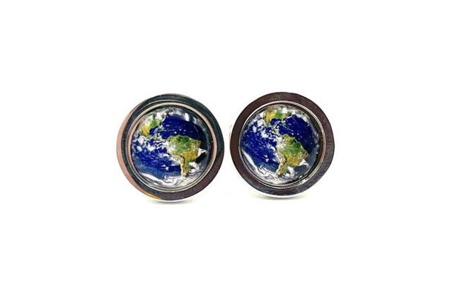 Earth Cufflinks - The Great Republic